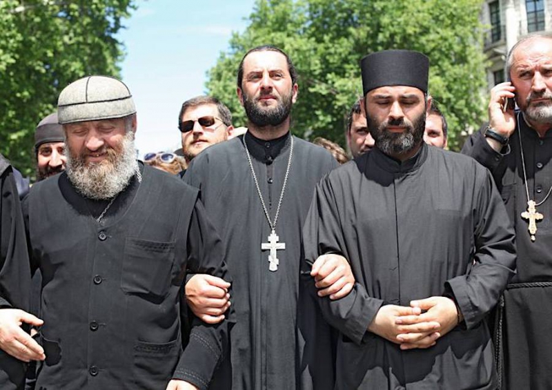 تسلط کلیسای ارتدکس در گرجستان. عکس دیانا پتریاشویلی